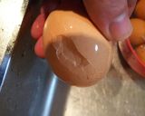 ゆで卵→味付け卵→燻製卵作り方4写真