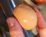 ゆで卵→味付け卵→燻製卵作り方5写真