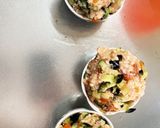 全てレンジなす豆腐梅炒めドーム蒸し作り方17写真