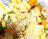 全てレンジなす豆腐梅炒めドーム蒸し作り方23写真