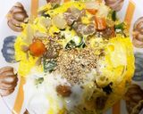 全てレンジ卵とたっぷり野菜甘酢生姜炒め煮作り方13写真