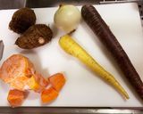 【基本】圧力鍋で3～5分簡単カレーライス作り方1写真