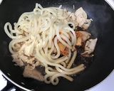 【辛うま♡】豚キムチうどん作り方2写真