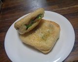 油揚げのお好み焼き作り方6写真