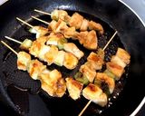 ジューシー胸肉で焼き鳥!作り方7写真
