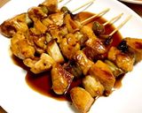 ジューシー胸肉で焼き鳥!作り方8写真