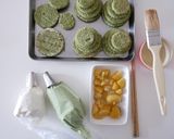 抹茶のツリーケーキ作り方9写真