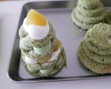 抹茶のツリーケーキ作り方12写真
