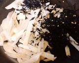 時短健康料理！菊芋のしそひじき炒め作り方3写真