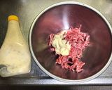 1人分のお弁当に困った時のハンバーグ作り方1写真