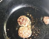 1人分のお弁当に困った時のハンバーグ作り方4写真