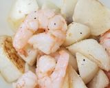 ☆かぶと海老の♪簡単ホットサラダ☆作り方6写真