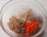 大根の皮deきんぴら！作り方1写真