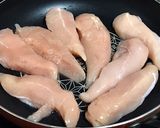 簡単♡ヘルシー♡ササミ&パプリカのソテー作り方1写真
