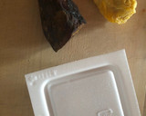 納豆と焼き芋、卵焼きのあえ物作り方1写真