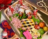 簡単】キャラ弁 ピンクチップ ハロウィン作り方15写真