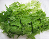 とうもろこしと水菜のかき揚げ♪作り方2写真