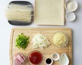 パーティに♪ナポリビーフンの春巻スタイル作り方2写真