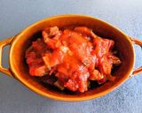 砂肝トマト煮込みとじゃがいもオーブン焼き作り方6写真