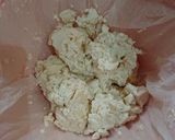 柿と木綿豆腐(カッテージチーズ風)サラダ作り方3写真