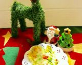 人参の葉っぱでXmasツリー♬︎☆❅॰ॱ作り方28写真