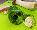ピーマンの種の飛ばない切り方作り方3写真