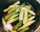 簡単副菜♡アスパラの酢味噌和え作り方2写真