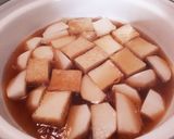 かぶと厚揚げと豚肉のあんかけ煮作り方3写真