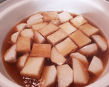 かぶと厚揚げと豚肉のあんかけ煮作り方3写真
