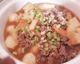 かぶと厚揚げと豚肉のあんかけ煮作り方4写真
