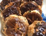 簡単★椎茸の鶏つくね詰め☆バター醤油焼き作り方11写真