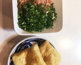 ネギと鰹節の揚げはさみ焼き作り方1写真