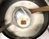 ベーコンとネギとじゃがいものミルクスープ作り方5写真