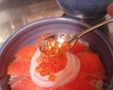 鮭の親子（サーモンといくら）☆北海丼作り方2写真