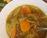 すぐ出来る⤴️カレースープ作り方4写真