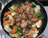 簡単糖質オフ☆乾燥こんにゃくパスタで酢豚作り方22写真