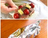 グリルで簡単☆鯛のハーブバターホイル焼き作り方3写真