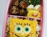 【簡単】スポンジボブ♡キャラ弁作り方6写真