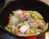 鶏肉と白菜のシチュー作り方2写真