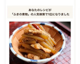 ふきと油揚げの煮物作り方7写真
