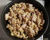 鶏と大豆の田楽味噌炒め作り方6写真