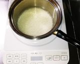 鍋を使ってIHでお米を炊く(1合)作り方1写真