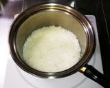 鍋を使ってIHでお米を炊く(1合)作り方4写真