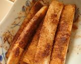 レンジで作るパンみみスティック作り方1写真