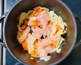 具沢山★酵素玄米のミルクチーズリゾット作り方3写真