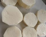 長芋としめじの醤油バター☆作り方1写真