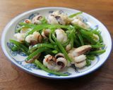 ゲソとピーマンの塩炒め作り方3写真
