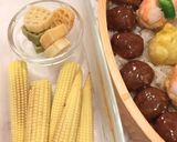 ミートボール 常備菜 中学生弁当 詰め方作り方5写真