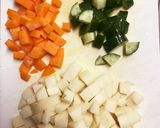 ツナとじゃがいものコロコロポテトサラダ作り方1写真