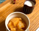 林檎のシナモン煮の☆牛乳かけスイーツ作り方2写真